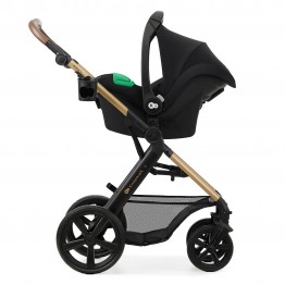 KinderKraft MOOV 2 бебешка количка 3в1 Pure Black