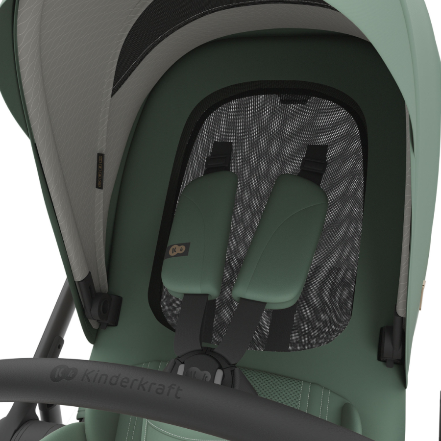 Бебешка количка 2 в 1 Kinderkraft Prime 3 Green