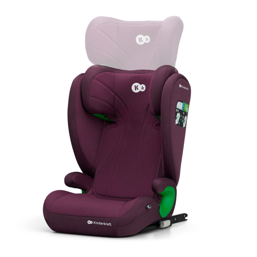 Kinderkraft столче за кола JUNIOR FIX 2 i-Size Cherry Pearl