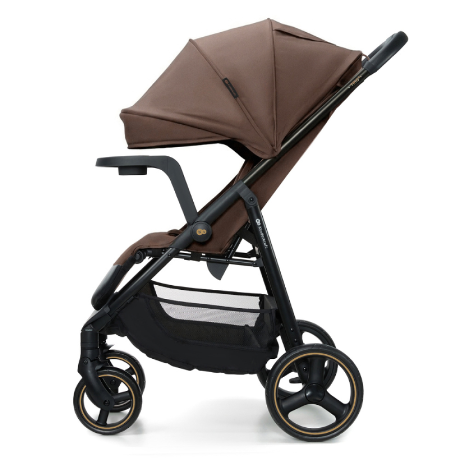 Бебешка количка с табла Kinderkraft Trig 3 Velvet Mocca