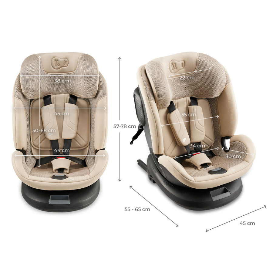 Kinderkraft XPEDITION столче за кола i-Size Beige