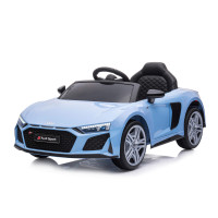 Акумулаторна кола Audi R8 Spyder сиво/синя
