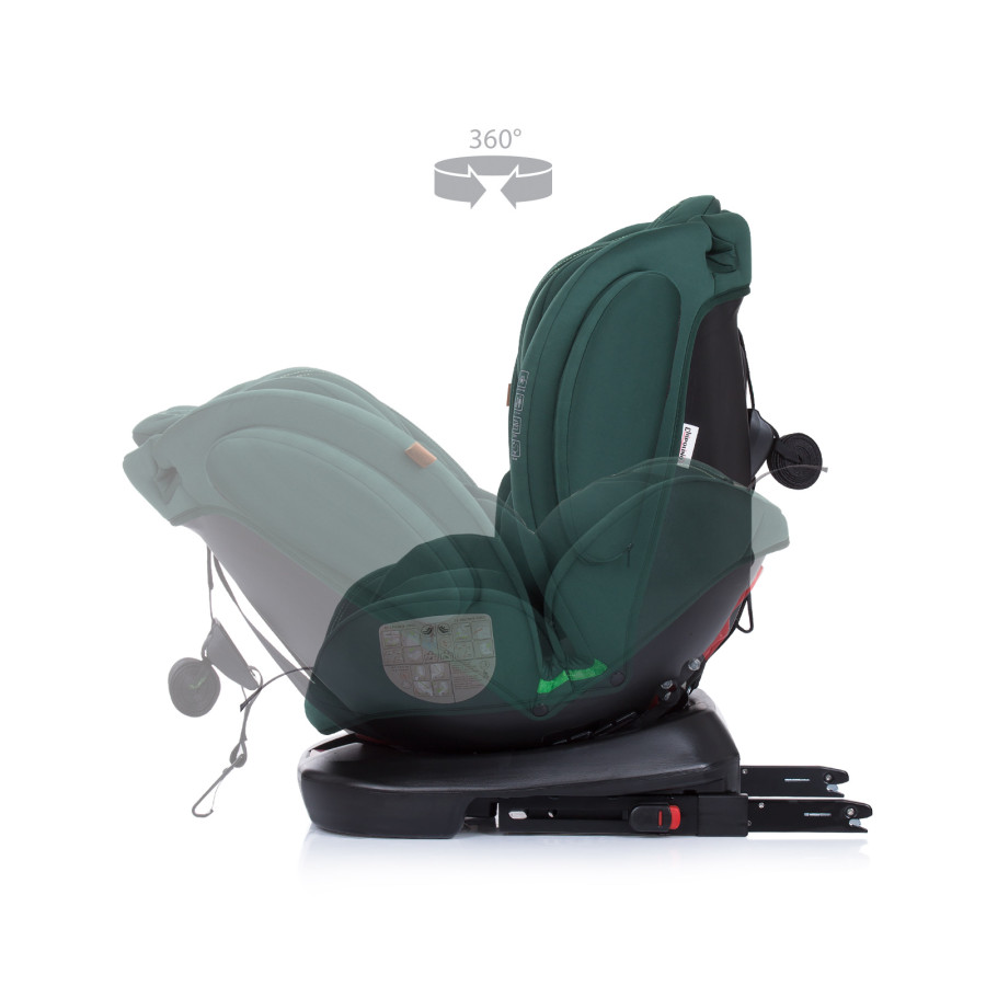 Столче за кола 360 i-Size 40-150cm 4Kid авокадо
