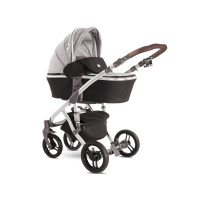 Детска количка Rimini Premium Cool Grey Stars