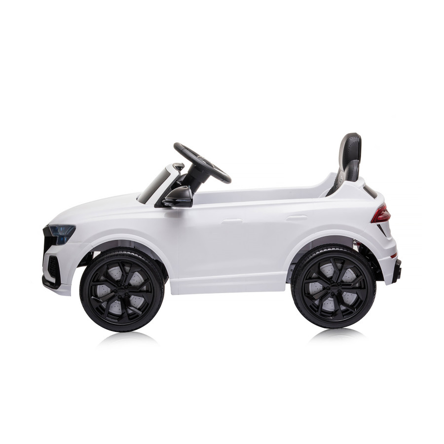 Акумулаторна кола Audi RS Q8 бяла EVA гуми