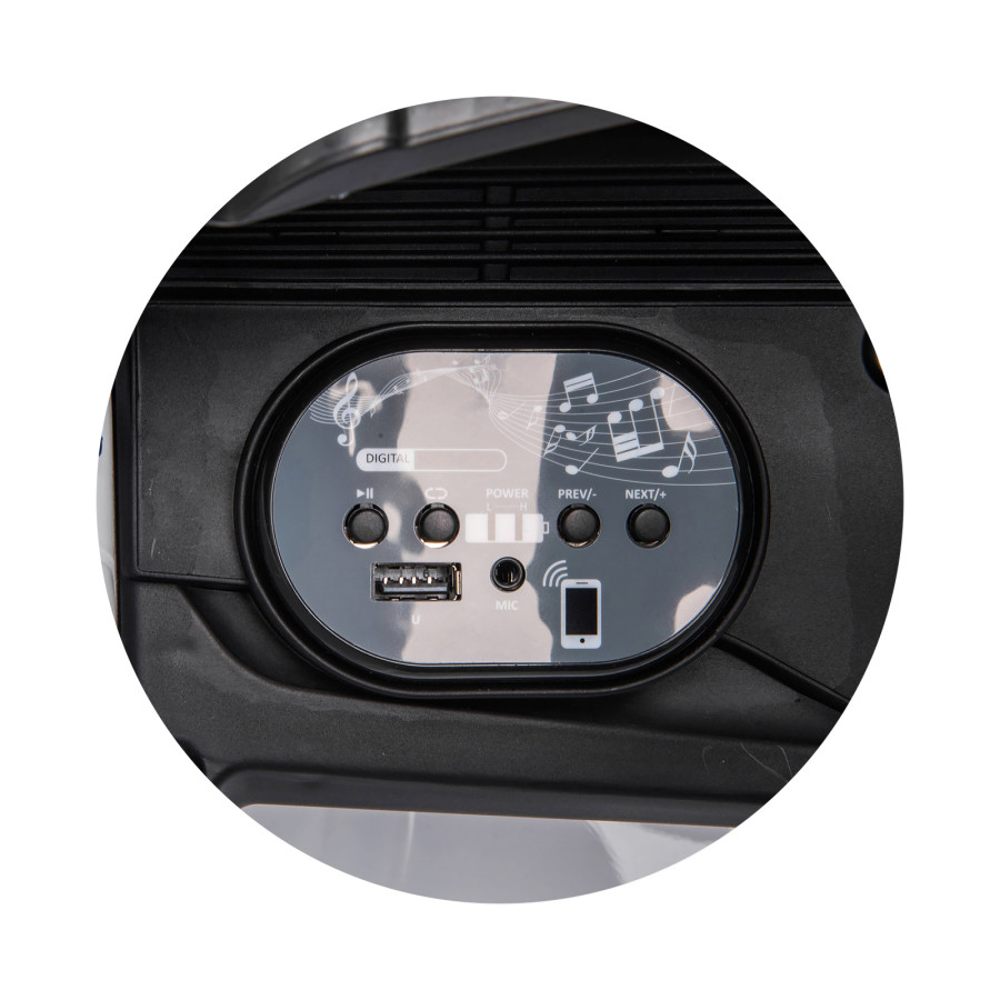 Акумулаторна кола Audi RS Q8 бяла EVA гуми