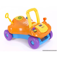 Количка за яздене Baby walker 2 in 1 Orange