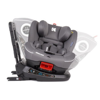 Стол за кола 0-1-2 (0-25 кг) Twister Grey Isofix