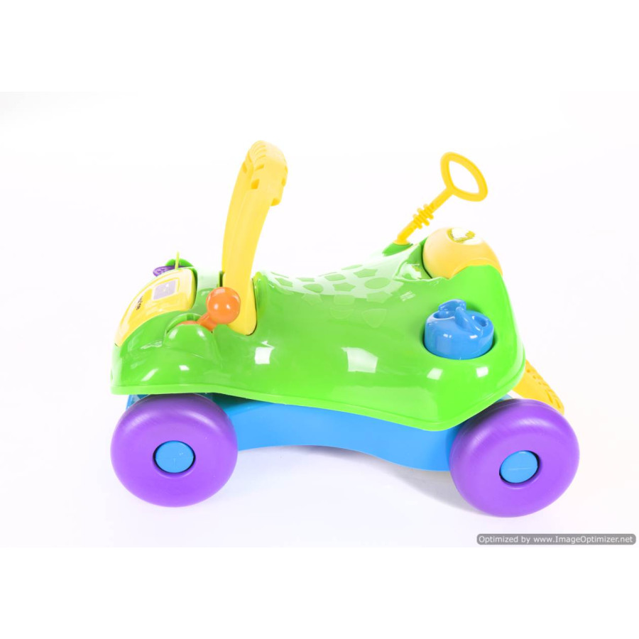 Количка за яздене Baby walker 2 in 1 Green