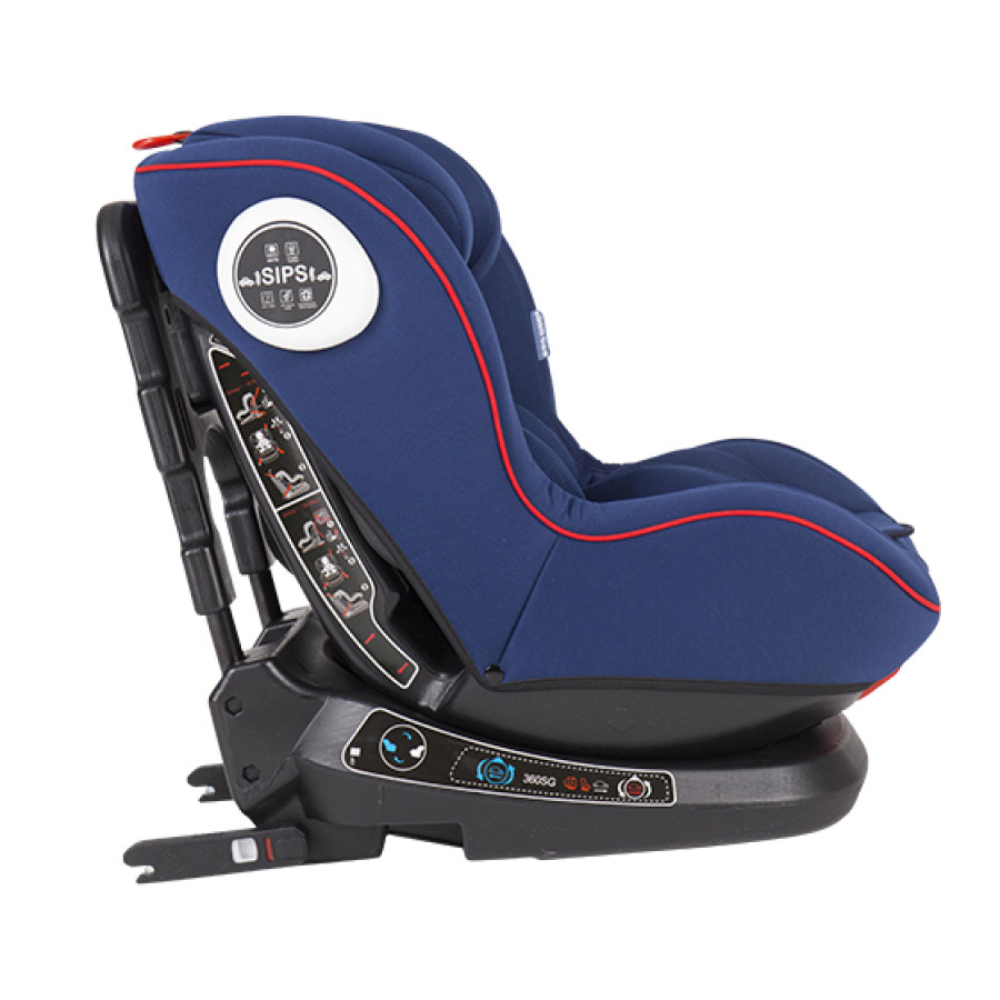 Стол за кола 0-1-2 (0-25 кг) Twister Blue Isofix