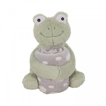 Сет играчка с одеяло Froggy 
