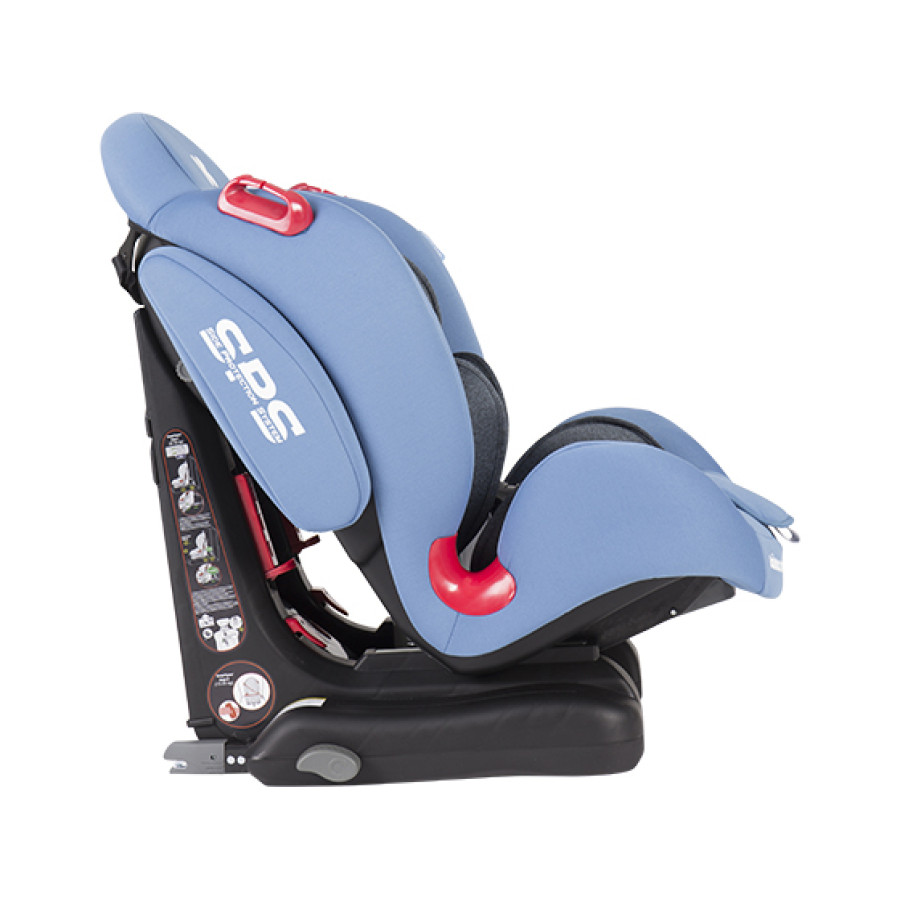 Стол за кола 1-2-3 (9-25 кг) Senior Light blue Isofix