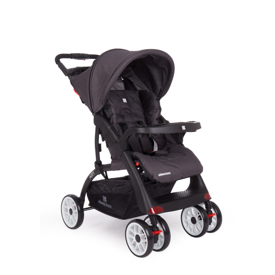 Бебешка лятна количка Airy Dark Grey