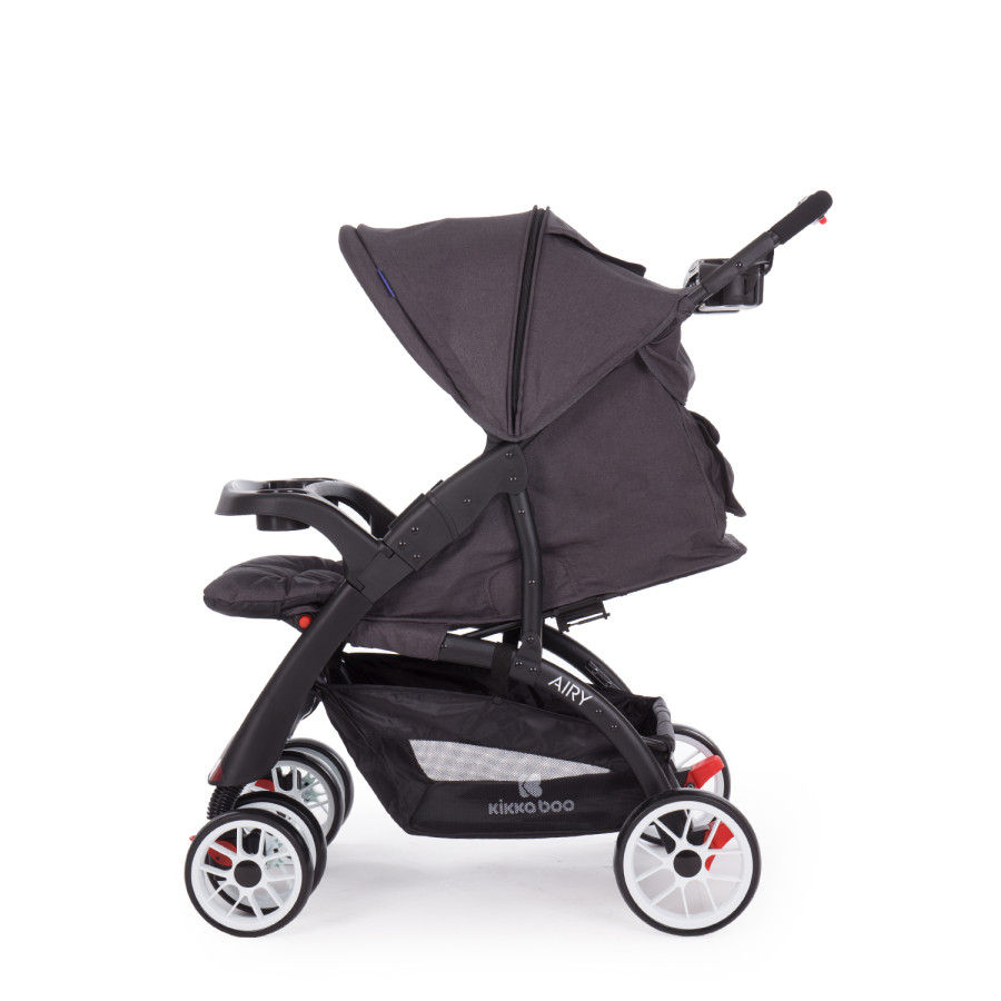 Бебешка лятна количка Airy Dark Grey