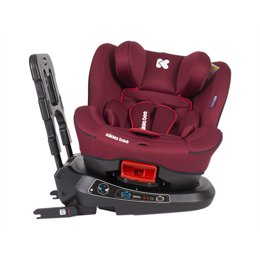 Стол за кола 0-1-2 (0-25 кг) Twister Red Isofix
