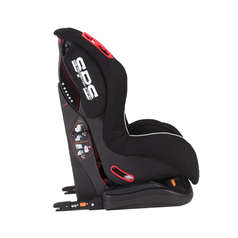 Стол за кола 1-2 (9-25 кг) Regent Black Isofix