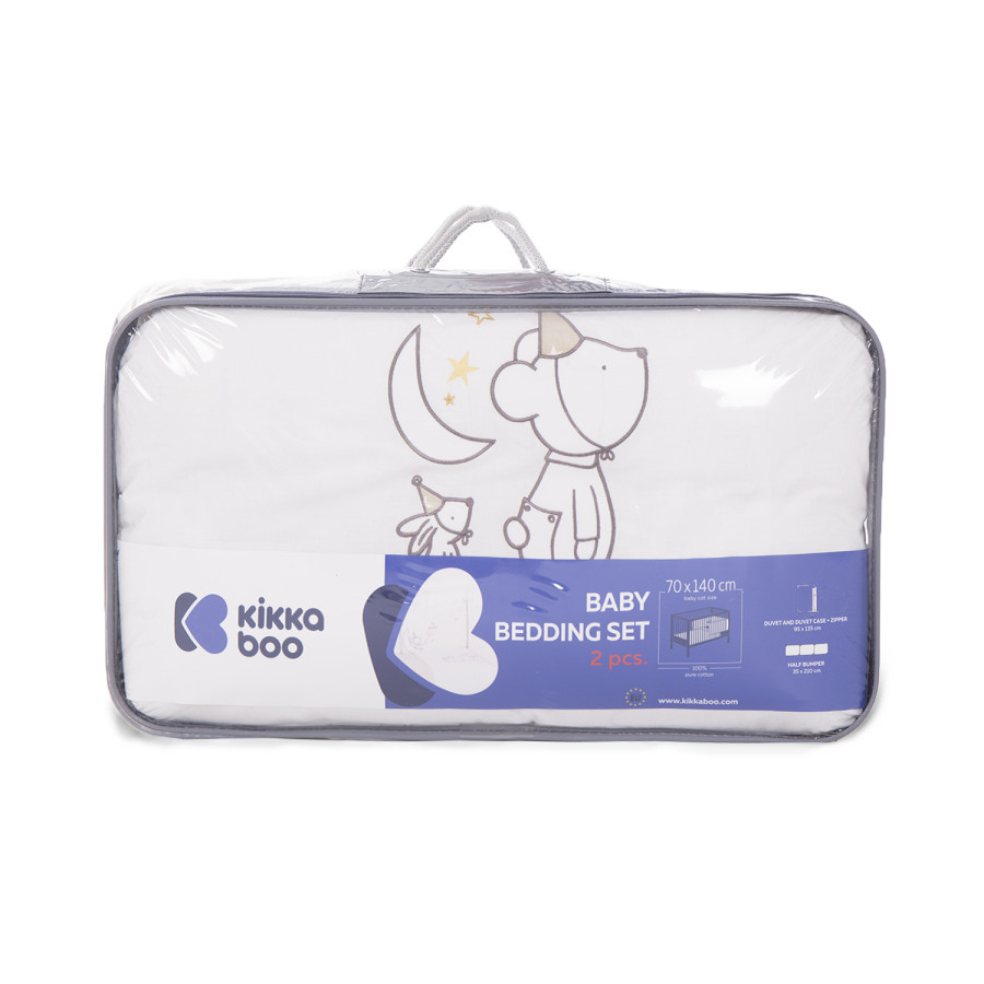 Бебешки спален комплект 2 части EU style 70/140 бродерия Little Dreamer Stars