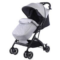 Бебешка лятна количка Miley Light Grey + покривало