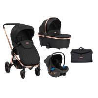 Комбинирана количка 3 в 1 Vicenza Premium Black