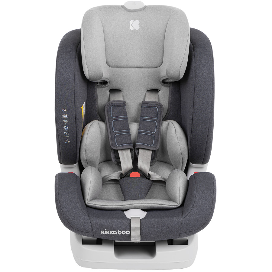 Стол за кола 0-1-2-3 (0-36 кг) 4in1 Grey 2020