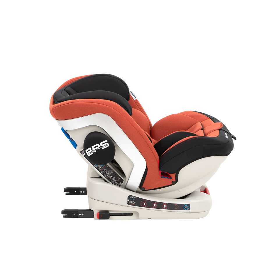 Стол за кола 0-1-2-3 (0-36 кг) 4 Strong Orange Isofix 2020