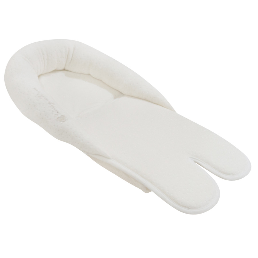 Мемори подложка за стол за кола White Velvet