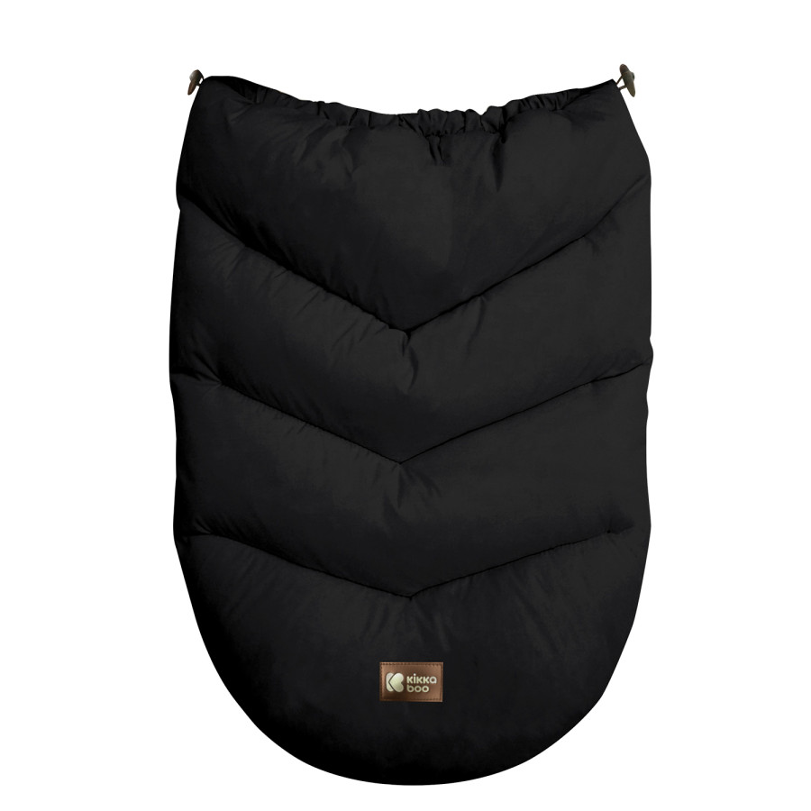Чувалче за количка Luxury Fur Black