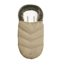 Чувалче за количка Luxury Fur Beige