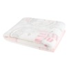 Супер меко бебешко одеяло Love Pingus 110/140 см розово