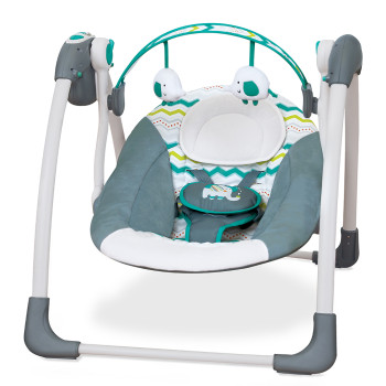 Бебешка люлка Chillo Mint Elephant
