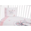 Бебешки спален комплект 3 части Pink Bunny