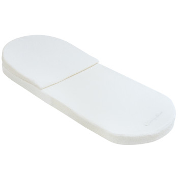 Матрак+възглавница за кош за новородено 75/30 cm White Velvet