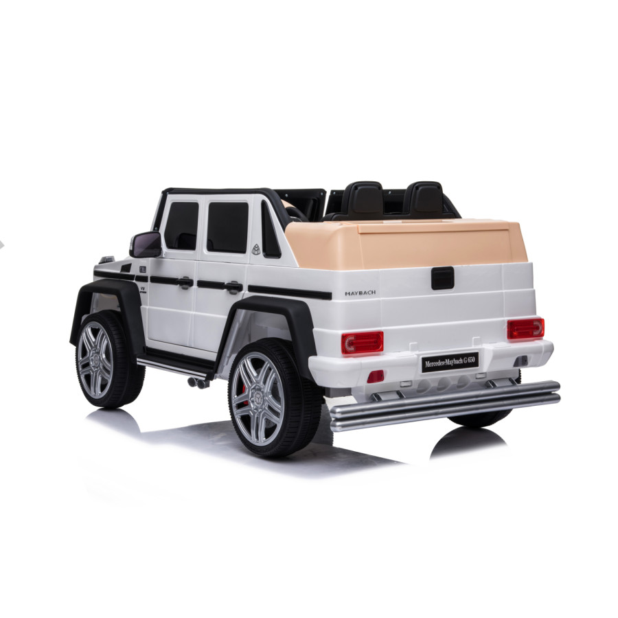 Акумулаторна кола Licensed Mercedes Maybach G650 White