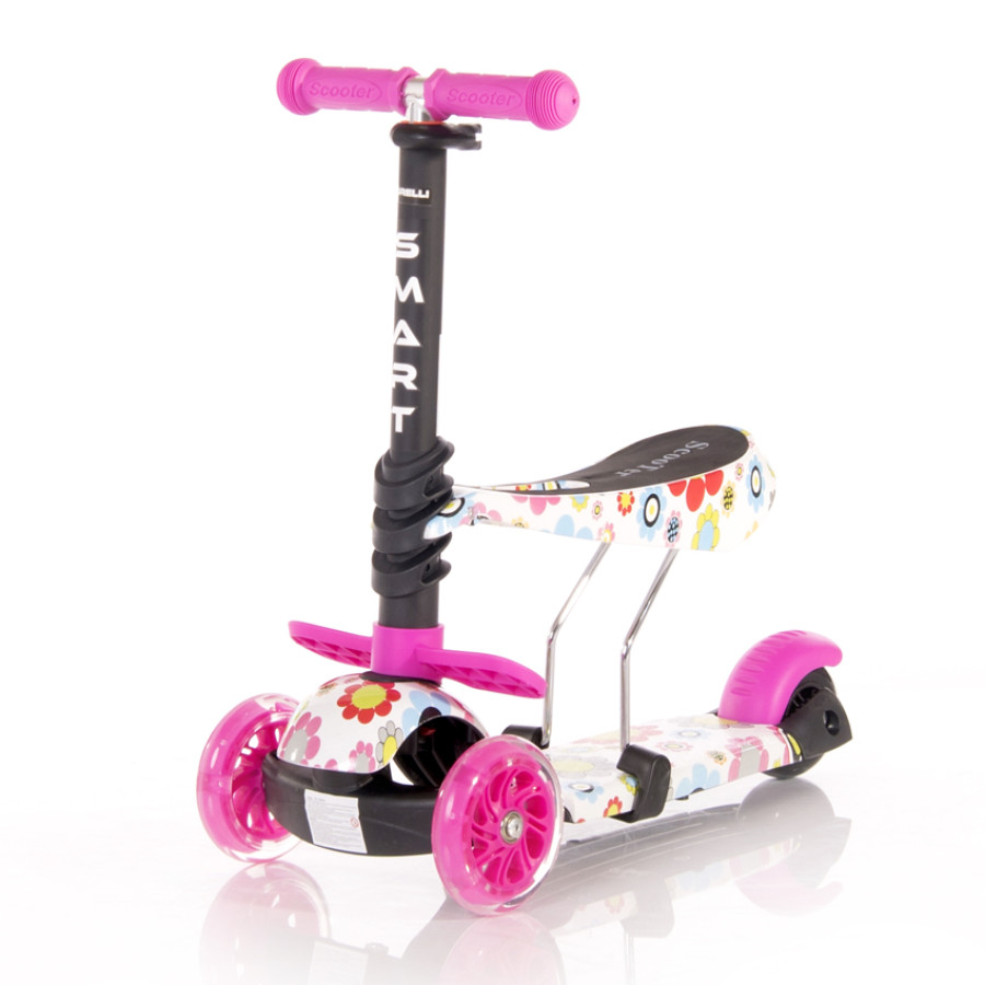 ТРОТИНЕТКА SMART PINK FLOWERS