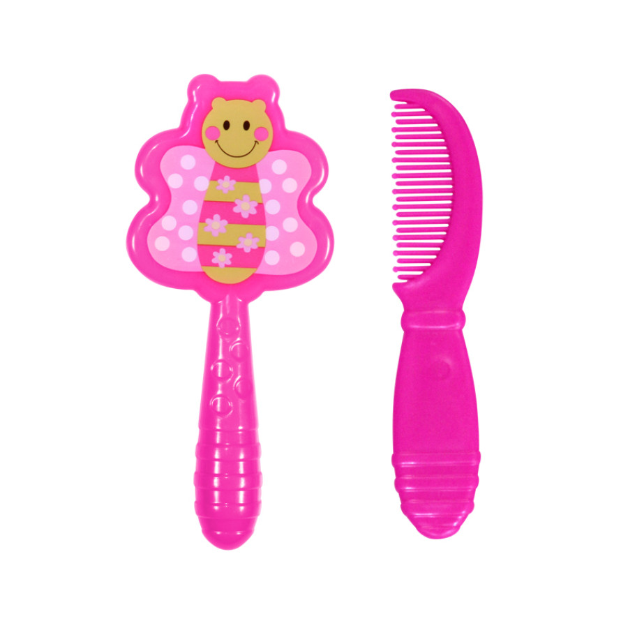 Четка и гребен Baby Care в три цвята