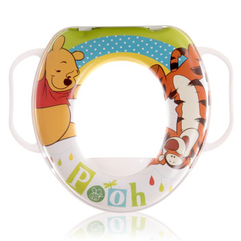 Мека приставка с дръжки Winnie the Pooh бяла
