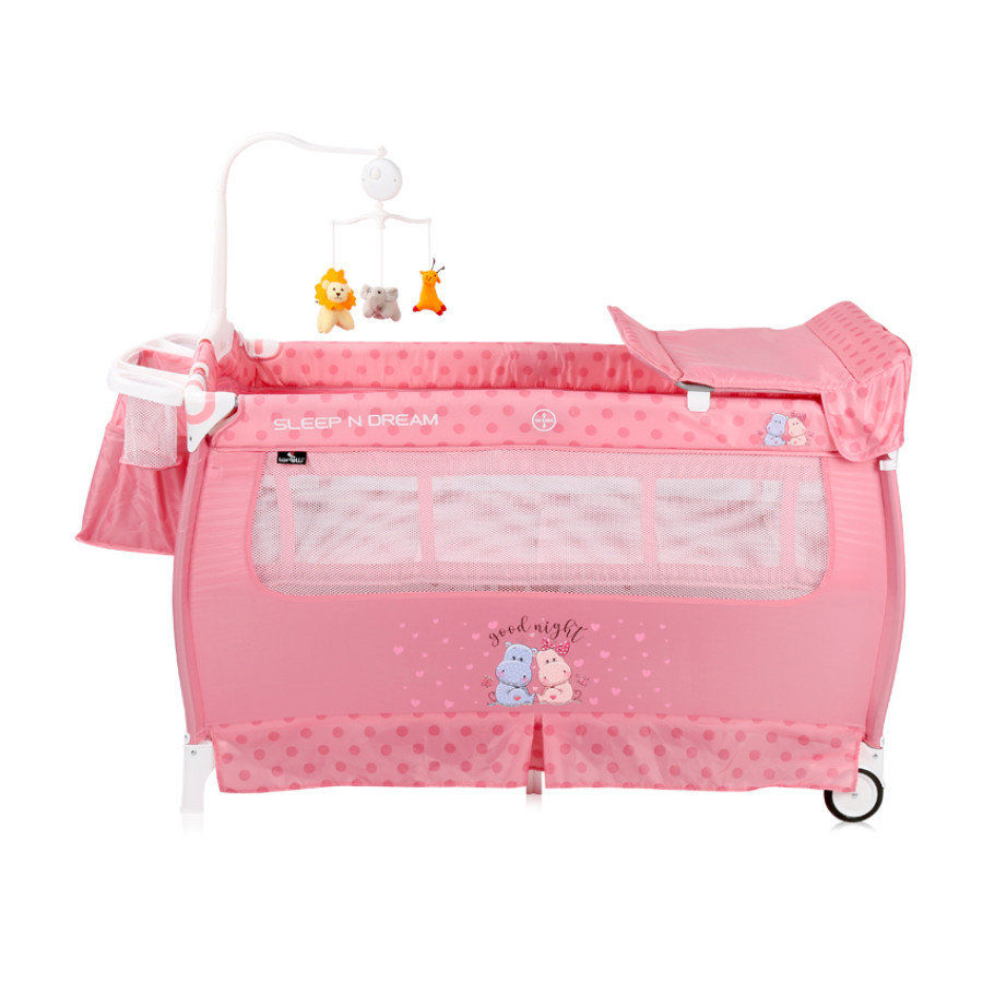 Кошара Sleep'n'Dream pink hippo 2 нива