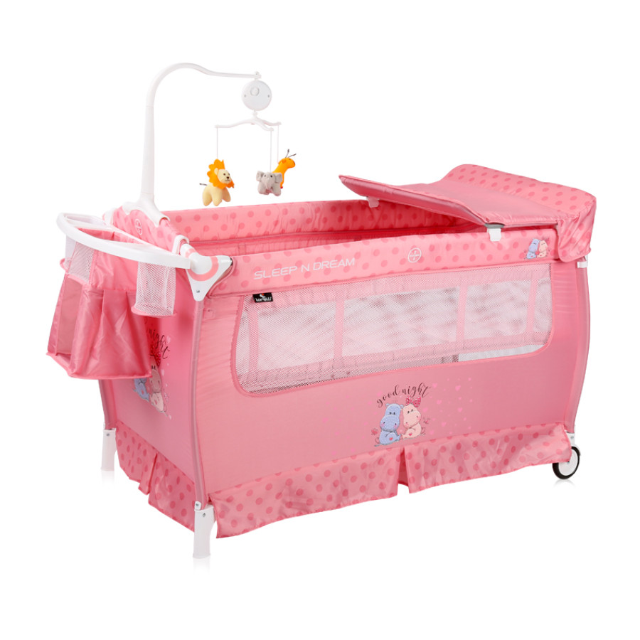 Кошара Sleep'n'Dream pink hippo 2 нива