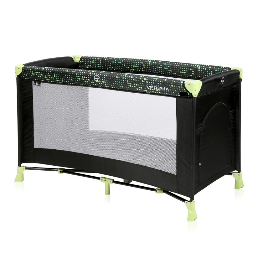 Кошара Verona 1 ниво black & green dots