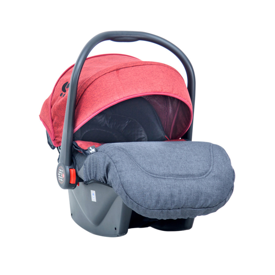 Стол за кола Pluto 0-13 kg black & red