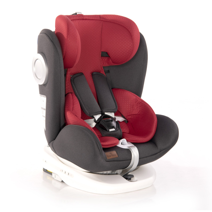 Стол за кола Lusso SPS Isofix 0-36 kg black & red