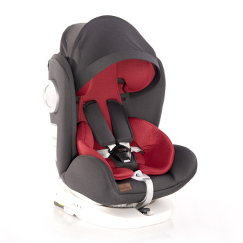 Стол за кола Lusso SPS Isofix 0-36 kg black & red