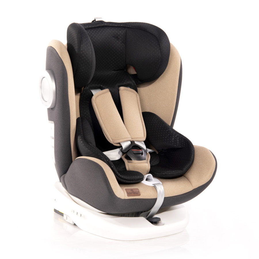 Стол за кола Lusso SPS Isofix 0-36 kg beige & black