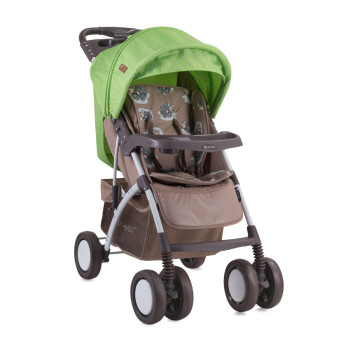 Детска количка Rio сет beige & green lambs