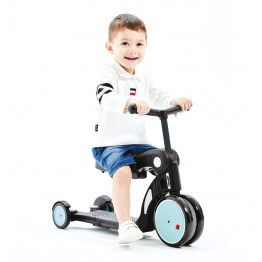 Детска играчка скутер 4в1 ALL RIDE син