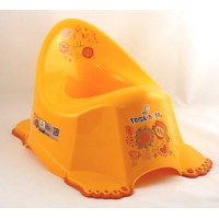 Бебешко анатомично гърне Фолк жълто