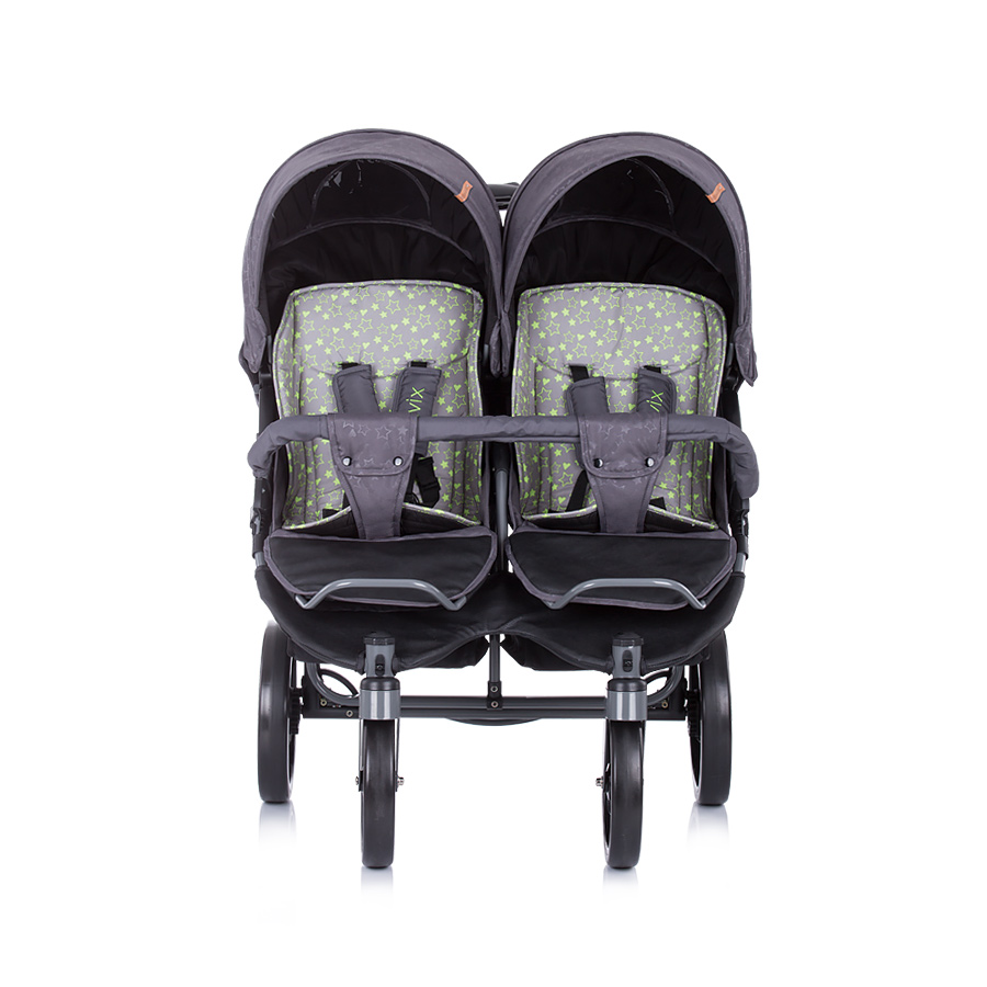 Количка за близнаци Туикс графит