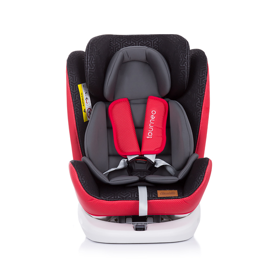 Столче за кола 360 Isofix 0-36 kg Турнео червен