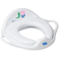Тоалетна мека седалка Peppa Pig бяло и синьо