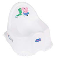 Бебешко гърне Peppa Pig бяло и синьо